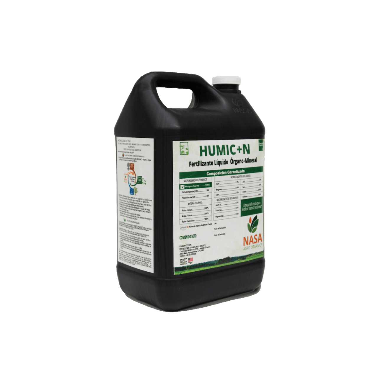 Humic + N Fertilizante Líquido Orgánico de NASA