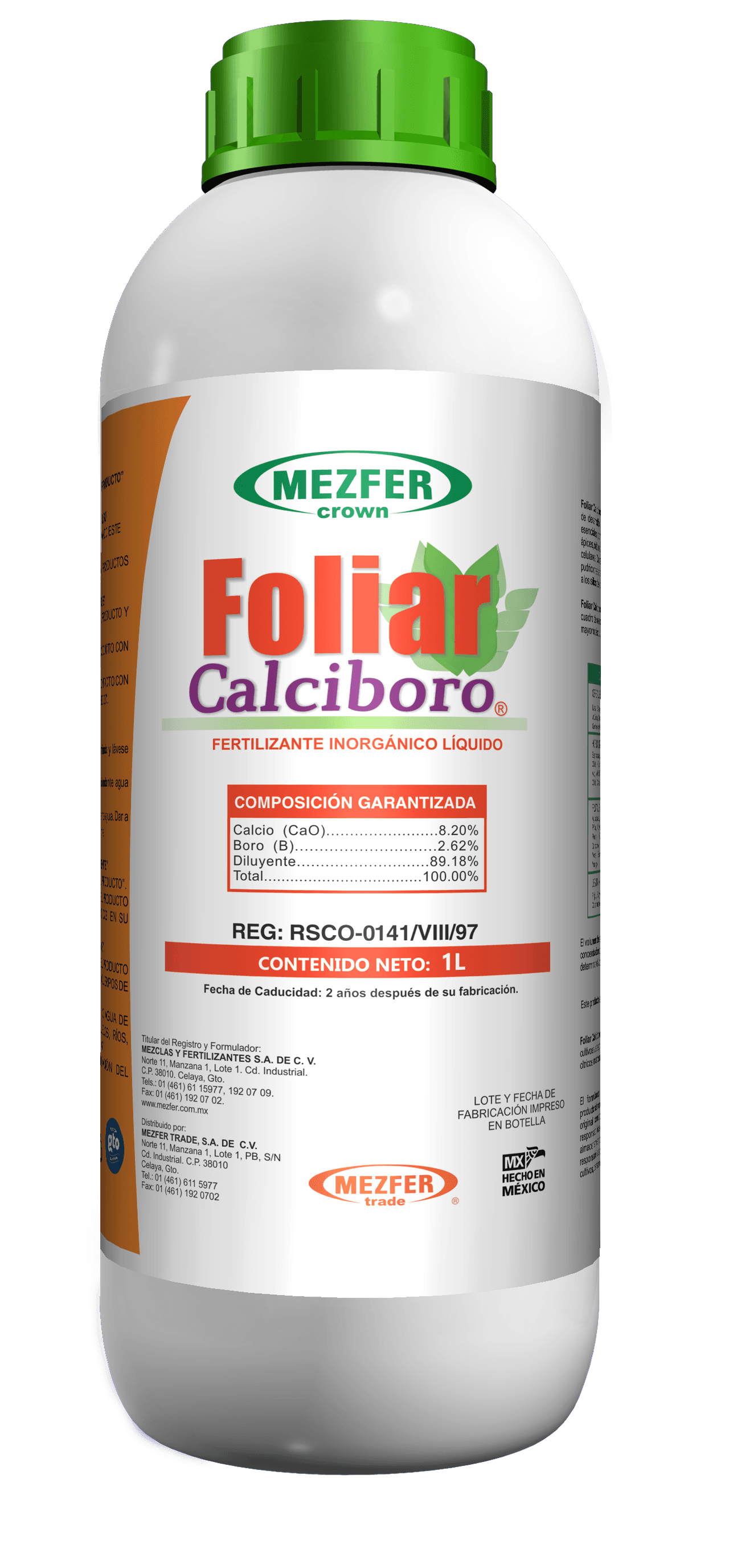 Foliar Calciboro de Mezfer