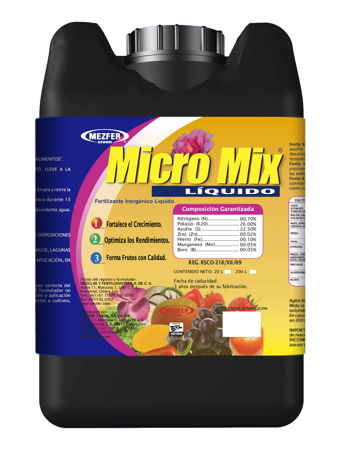 Micromix Liquido de Mezfer