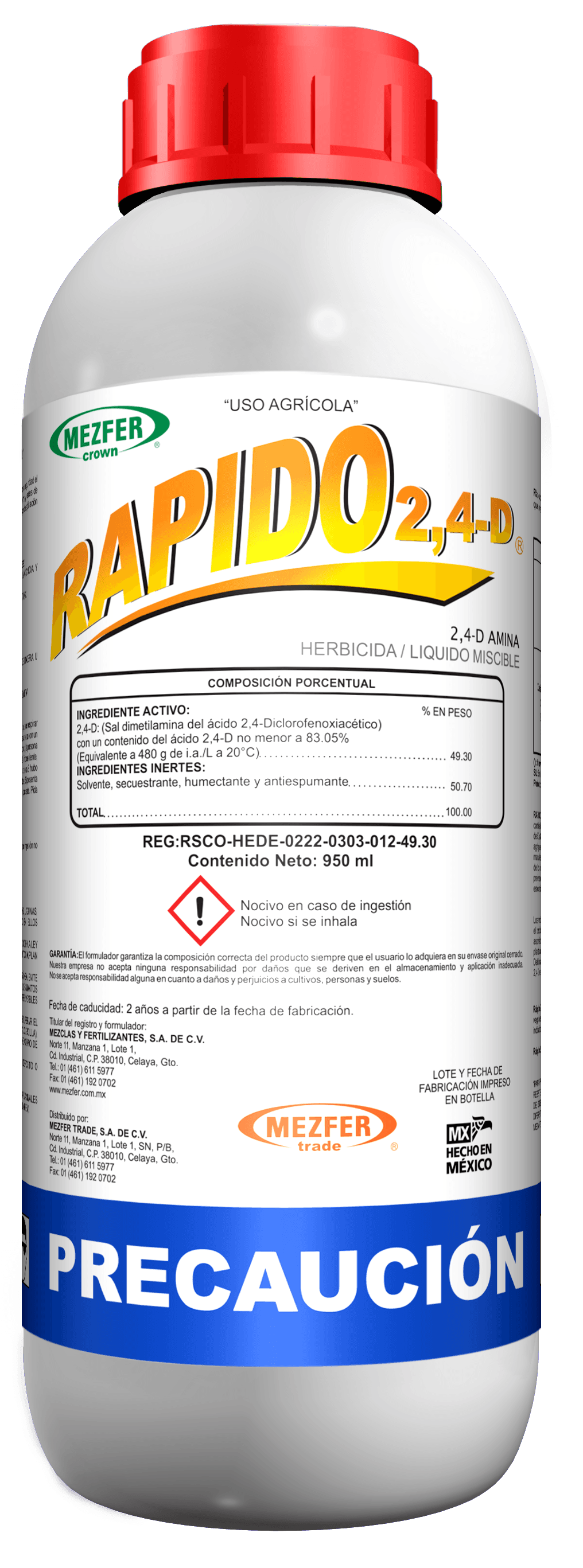 Rapido 2,4,-D de Mezfer