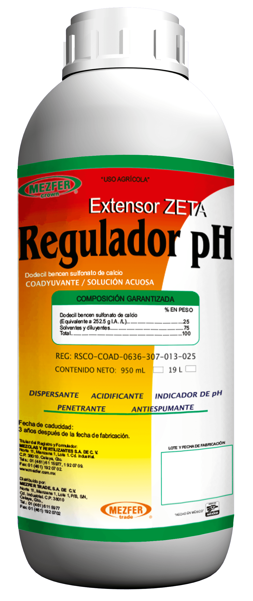 Regulador PH de Mezfer