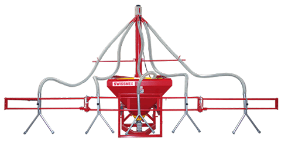 Fertilizadora de Precisión Especial para 5 Surcos de Super Equipos