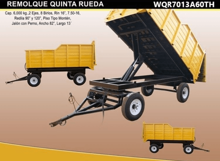 Remolque Forrajero 6 ton de Super Equipos