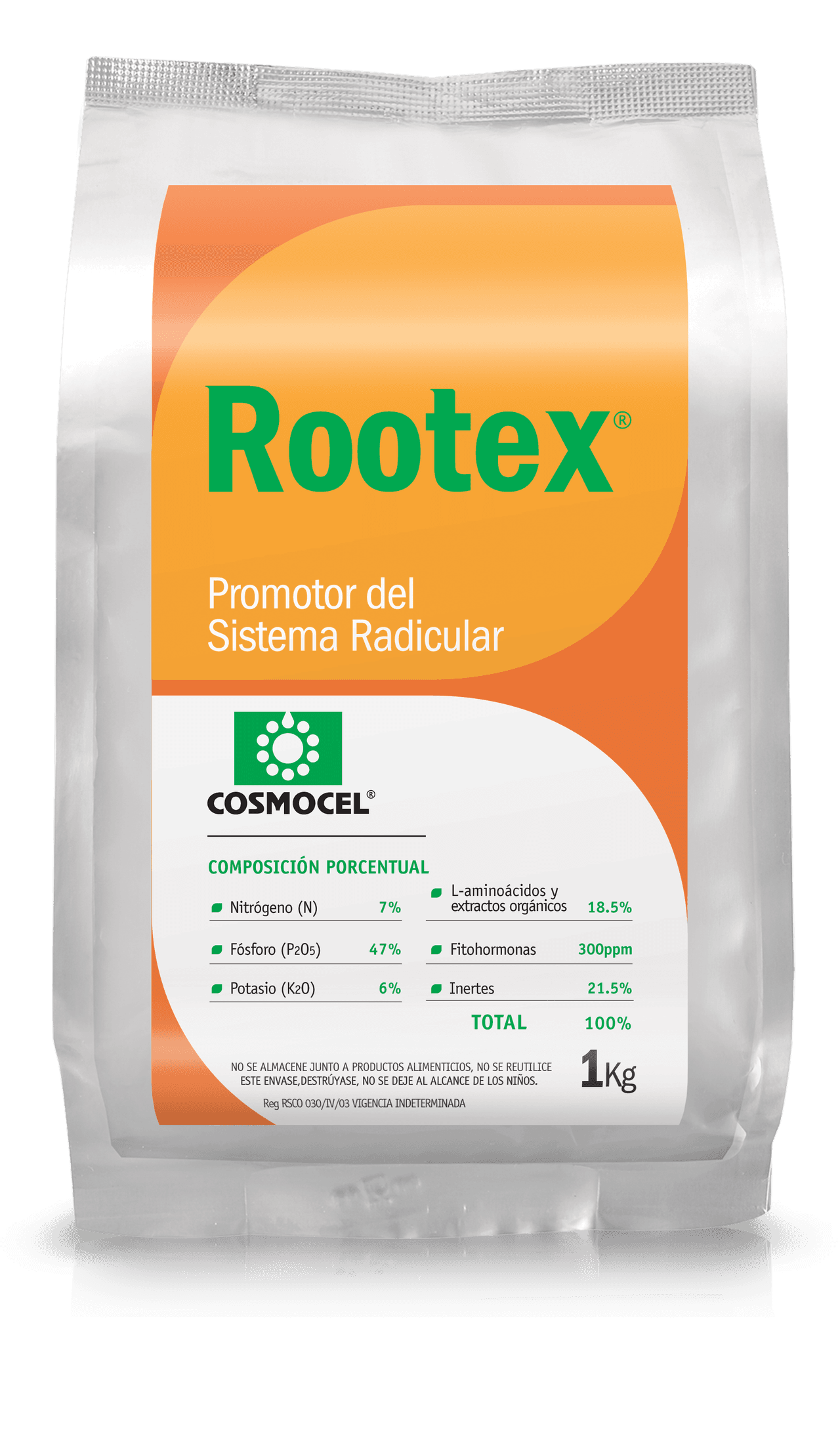 Rootex de Cosmocel (10 kg)