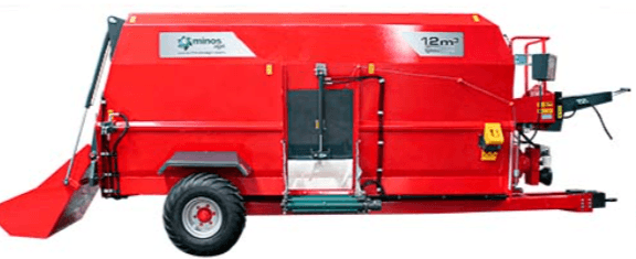 Carro Ensilador Mezclador Horizontal de Forraje para Ganado T-YYKM 12-K 950010 de Super Equipos